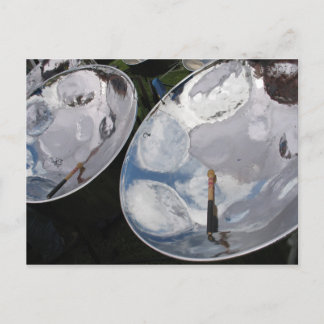Steelpan, nationaal muziekinstrument briefkaart
