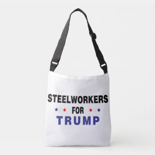 Steelwerkers voor Trump Crossbody Tas