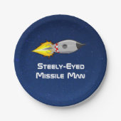 Steely Eyed Missile Man Papieren Bordje (Voorkant)