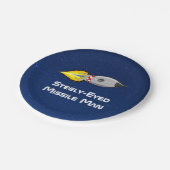 Steely Eyed Missile Man Papieren Bordje (Gekanteld)