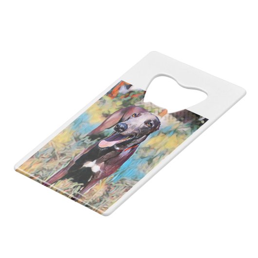 Steely Kredietkaart Flessenopener (Achterkant Gekanteld)