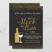 Steen de Bar Uitnodiging | Engagement Party (Voorkant / Achterkant)