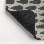 Steen - druppels muismat (Hoek)