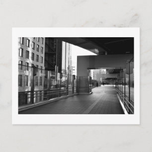 Steen en glas: Shiodome Business District, Tokio Briefkaart