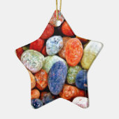 Steen en piek keramisch ornament (Links)