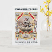 Steen & Murray's Circus, Circa 1870. Kaart (Gele Bloem)