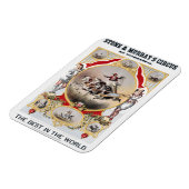 Steen & Murray's Circus, Circa 1870. Magneet (Linkerzijde)