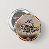 Steen & Murray's Circus, Circa 1870. Ronde Button 5,7 Cm (Voorkant /achterkant)