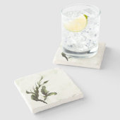 Steen onderzetter (Zijkant)