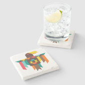 Steen Onderzetter (Zijkant)