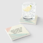 Steen Onderzetter (Zijkant)