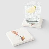 Steen onderzetter (Zijkant)