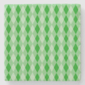 Steen Onderzetter - Diamonds Overlapping (Voorkant)