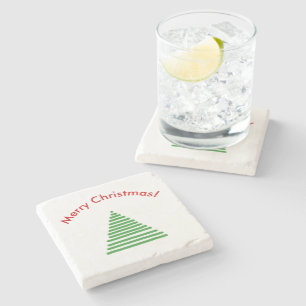 Steen Onderzetter - Stijlvolle structuur met gebog