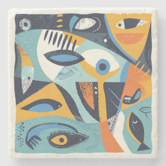 Steen Onderzetter Zee Thema 3