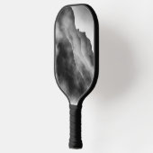 Steen op de stenen pickleball paddle (Links)