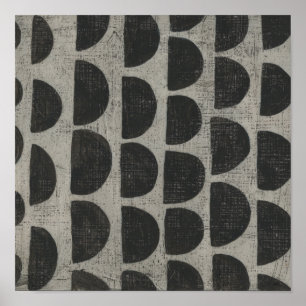 Steen - puntstukjes poster