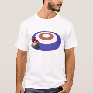 Steen t-shirt met krulling
