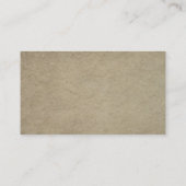 Steen Visitekaartje (Achterkant)