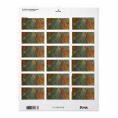 Steenachtergrond - Slate Rock Gepersonaliseerd Sja Etiket (Full Sheet)