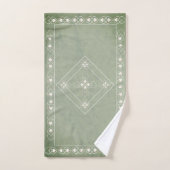 Steenachtig Keltisch Heart Cross Bad Handdoek (Handdoek)