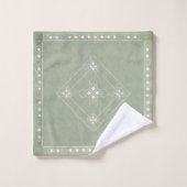 Steenachtig Keltisch Heart Cross Bad Handdoek (Wasdoekje)
