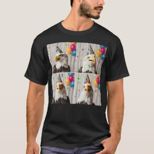 Steenarend Gezicht Gelukkige Roofvogel Portret Are T-shirt