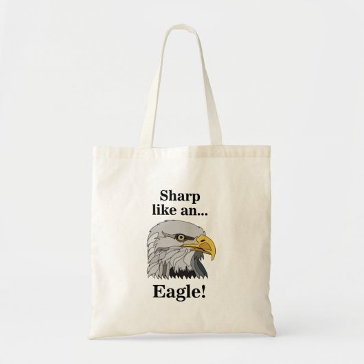 Steenarend tote bag (Voorkant)