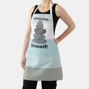 Steenbalanceren schort