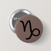 Steenbock knop ronde button 5,7 cm (Voorkant /achterkant)