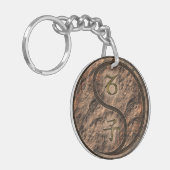 Steenbok & Aarde Rat Sleutelhanger (Voorkant Links)