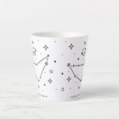 Steenbok Abstract Constellation Coffee Mok (Voorkant)