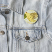 Steenbok Constellatie, Urania's Mirror Ronde Button 5,7 Cm (In situ)