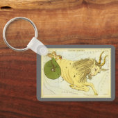 Steenbok  Constellatie, Urania's Mirror Sleutelhanger (Achterkant)