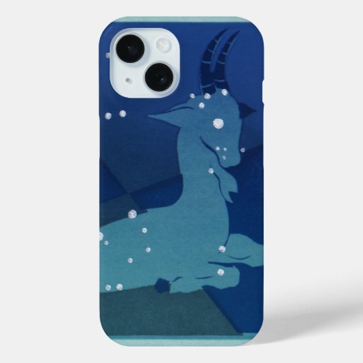 Steenbok Constellatie,  Zodiac, Astrologie Case-Mate iPhone Case (Achterkant)
