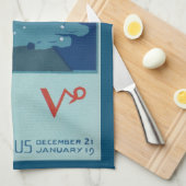 Steenbok Constellatie,  Zodiac, Astrologie Theedoek (Quarter Fold)