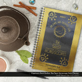 Steenbok Dark Zodiac: Tea Tarot Horoscoop Goud Planner