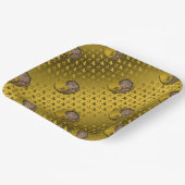 Steenbok de Zeevaart Papieren Bordje (Gebogen)