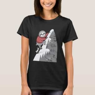 Steenbok Dierenriem Luiaard Avontuur Bij Klimmen T-shirt
