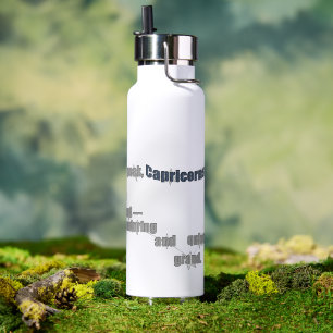 Steenbok Fun Inspirerend Design Dagelijks Gebruik Waterfles