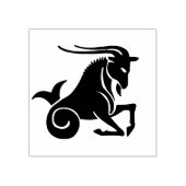 Steenbok geitendierenriem kunststempel 	rubberstempel (Afrduk)