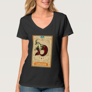Steenbok Horoscoop Tarotkaart Dierenriem Symbool S T-shirt