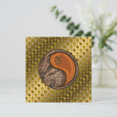 Steenbok & Hout Rat Kaart (Staand voorkant)