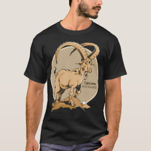 Steenbok man horoscoop t-shirt