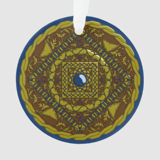Steenbok Mandala Acryl Ornament