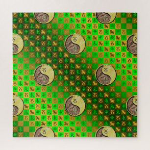 Steenbok & Metaal Geit Legpuzzel