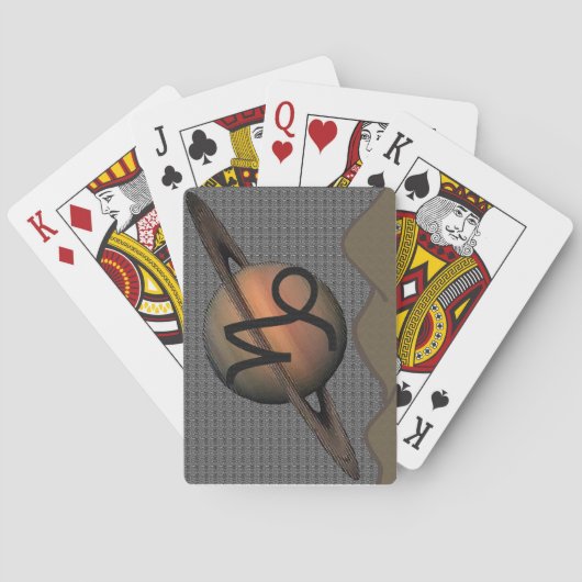 Steenbok Pokerkaarten (Achterkant)