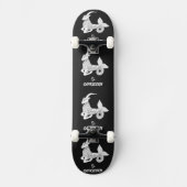 Steenbok Silhouet Skateboard (Voorkant)