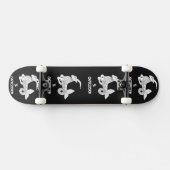 Steenbok Silhouet Skateboard (Horizontaal)