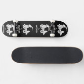 Steenbok Silhouet Skateboard (Horizontaal)